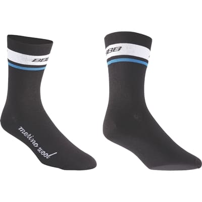 BBB BSO-12 Sokken MerinoFeet Zwart