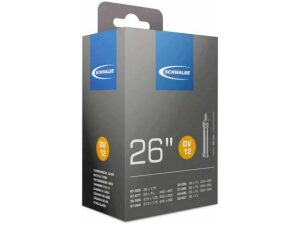 Schwalbe Binnenband DV12 26 x 1 1/4 - 27.5 x 1.75 Hollands Ventiel 40mm ZWART