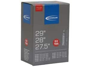 Schwalbe Binnenband SV19A X Light 27.5 x 2.00 - 29 x 2.40, Frans Ventiel ZWART