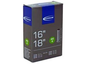 Schwalbe bnb AV4 16 x 1 3/8 - 18 x 1.35 av 40mm Zwart