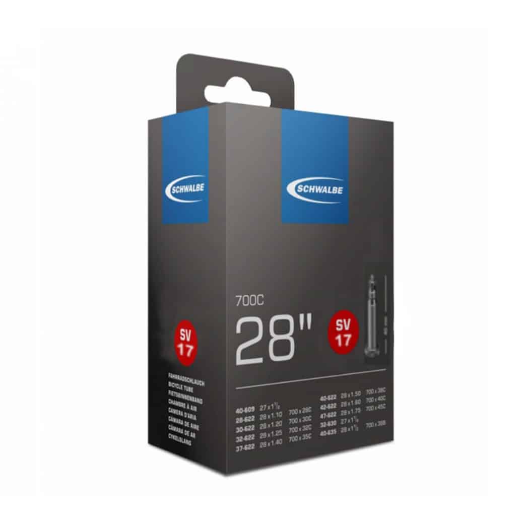 Schwalbe Binnenband SV17 28 x 1.10 - 1.75 Frans Ventiel 40mm Zwart