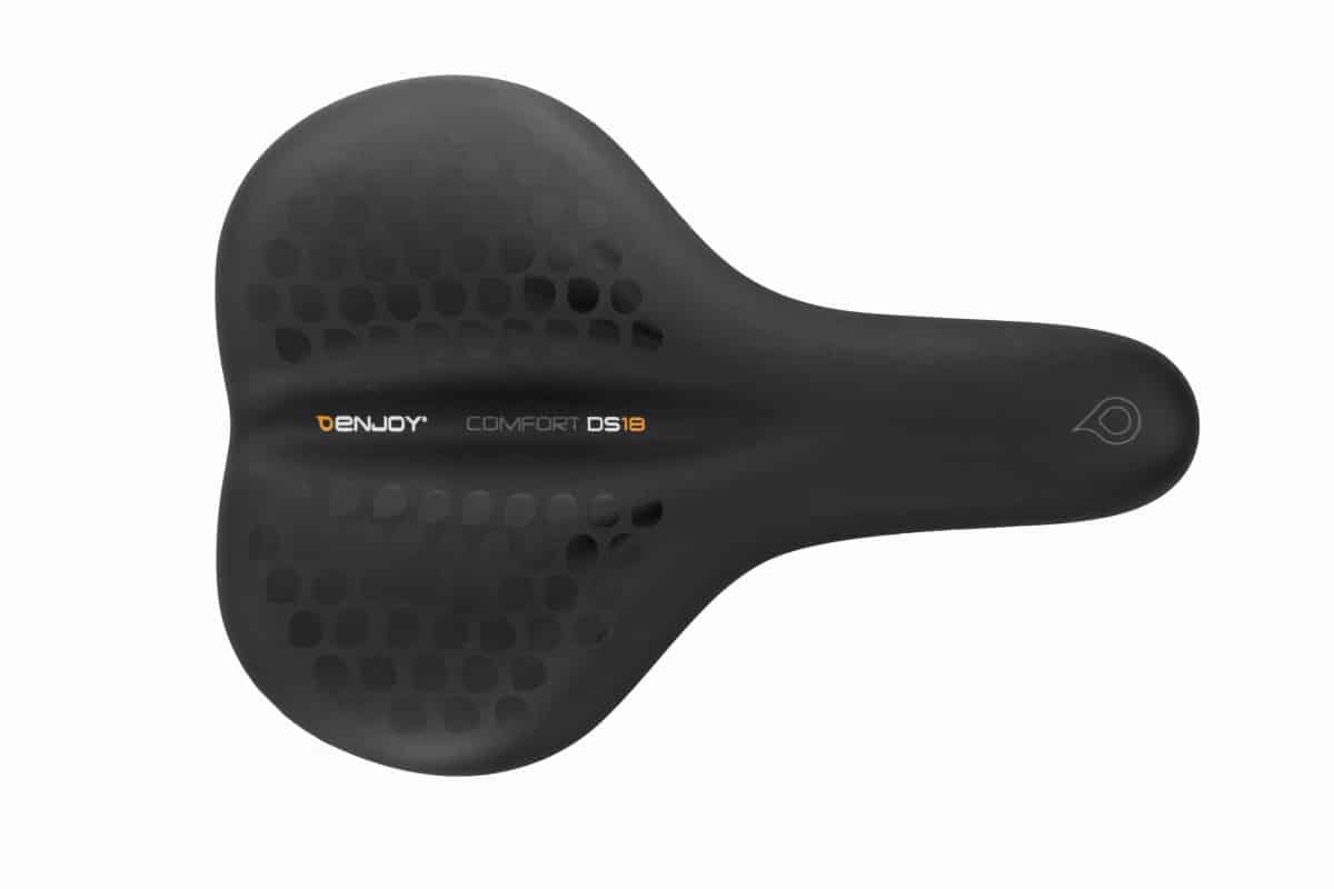 Zadelpijn DS comfort zadel, bovenaanzicht