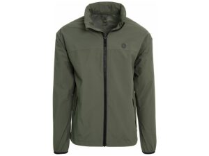 Agu go rain jacket essential army green Groen
