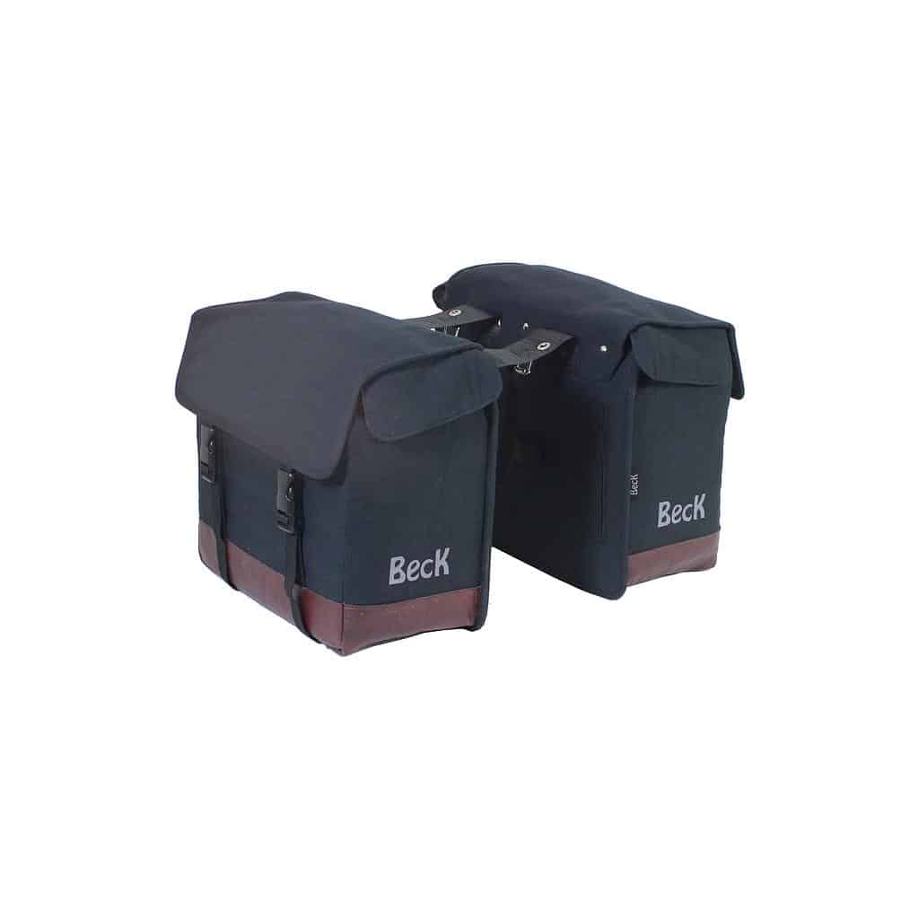 Beck Fietstas Natural Zwart