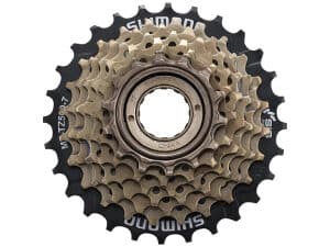 Shimano Shim freew 7v 14-28 br Braun/zwart