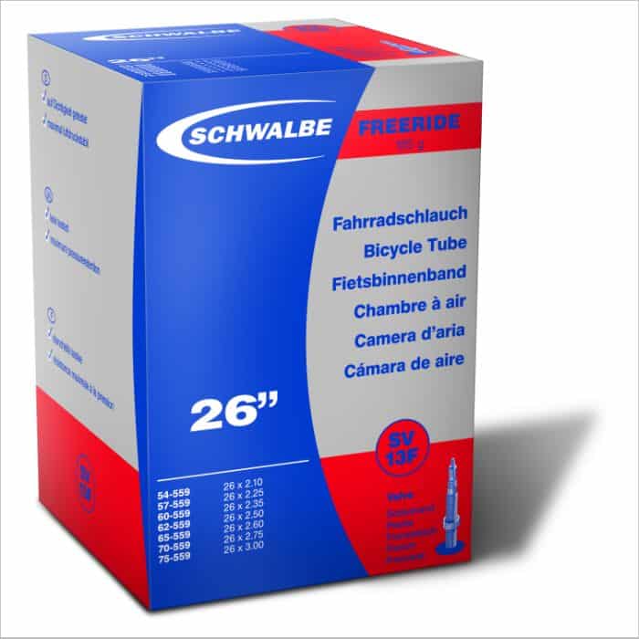 Schwalbe Binnenband SV13 26 x 1.50 - 2.40 Frans Ventiel 40mm ZWART - Afbeelding 3