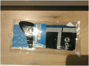 Giant RACE DAY SOCK BLACK/BLUE ZWART/BLAUW