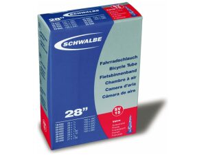 Schwalbe Race binnenband,23-622, 28 x 0.75 - 1.10 Frans Ventiel 40mm. SV15 ZWART
