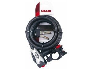 Simson kabelslot Pro 12x180 ZWART