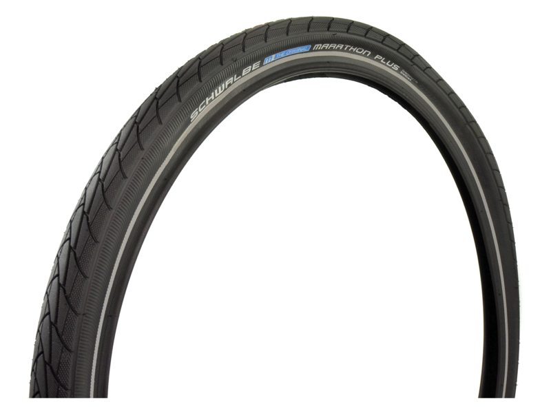 Schwalbe btb Marathon Plus 24 x 1.75 zw refl Zwart - Afbeelding 2