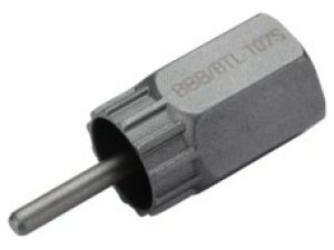 BBB BTL-107S Cassette Afnemer LockPlug Inch Zilver
