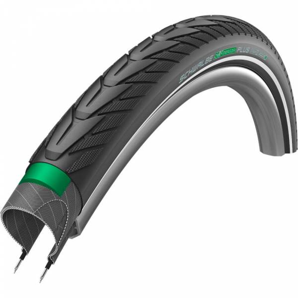 Schwalbe Buitenband Energizer Plus 28 x 1.50 zw refl Zwart