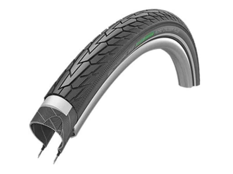Schwalbe Buitenband Road Cruiser Plus,50-507, 24 x 1.75 zw refl ZWART
