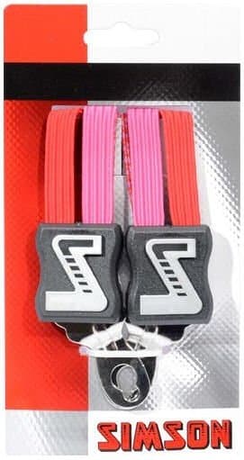 Simson snelbinder kort rd/rz Rood/Roze - Afbeelding 3