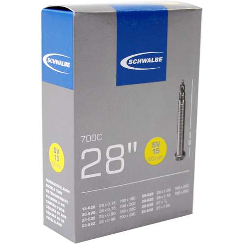 Schwalbe Binnenband,23-622, 28 x 0.75 - 1.10 Frans Ventiel 60mm ZWART