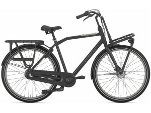 Gazelle HeavyDutyNL Black Matt Heren