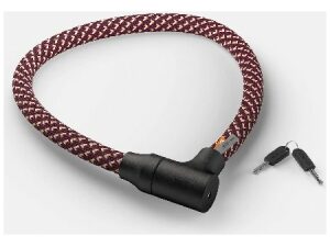 Texlock fietsslot Orbit, Chateau Red, 100 cm, ART 2 Bordeaux