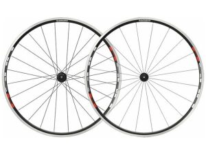 Shimano Wielset R501 , 8-9-10 speed , velgrem Zwart