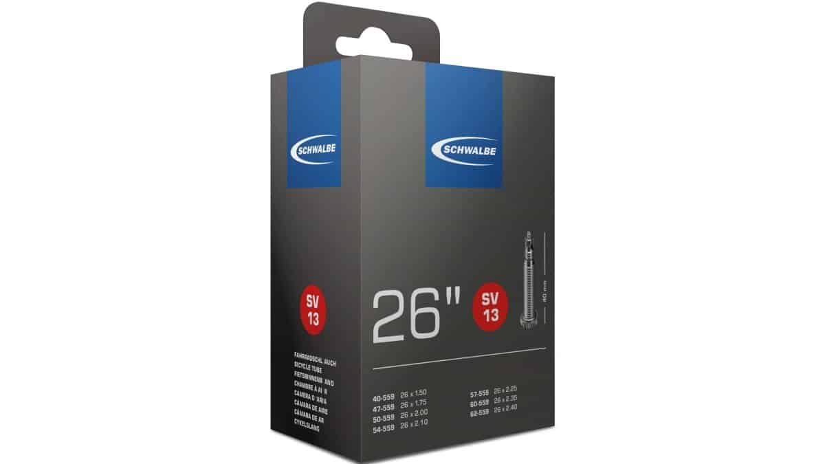 Schwalbe Binnenband SV13 26 x 1.50 - 2.40 Frans Ventiel 40mm ZWART - Afbeelding 5