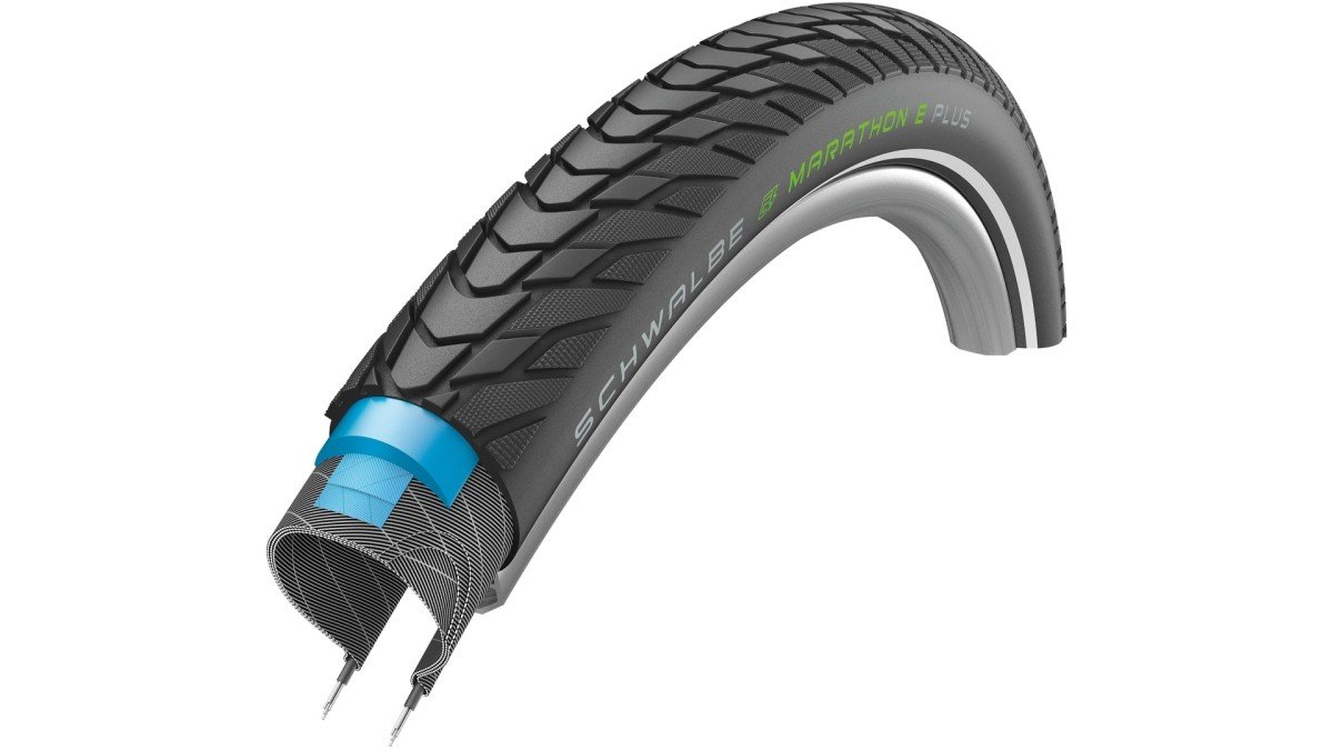 Schwalbe btb Marathon E-Plus 28 x 1.40 zw refl Zwart