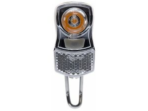 Simson koplamp Clearly batterij 7 lux ZWART