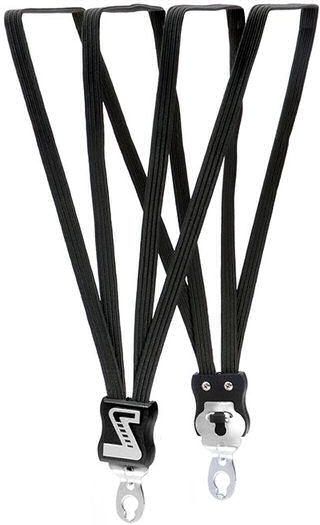 Simson snelbinder lang zw Zwart - Afbeelding 2