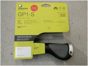 Ergon handv GP1-S gripsh Zwart/Zilver