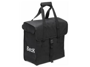 Beck Fietstas Canvas Shopper Zwart