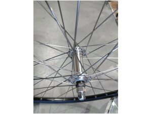 Merkloos V wiel 28 ZAC2000 vast zw