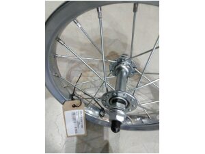 Merkloos WIEL V 12 ALM ZI 19MM Zilver