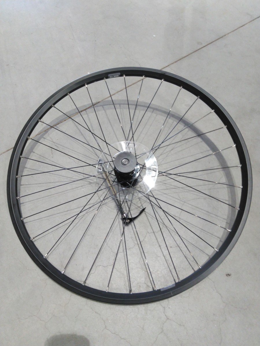 Giant Achterwiel 9V blk disc bolt - Afbeelding 2