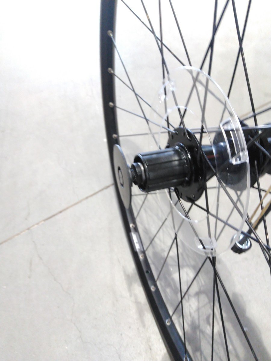 Giant Achterwiel 9V blk disc bolt