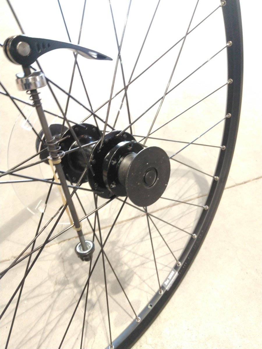 Giant Achterwiel 9V blk disc bolt - Afbeelding 3