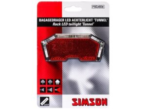 Simson achterlicht Tunnel auto batterij 50/80mm ZWART