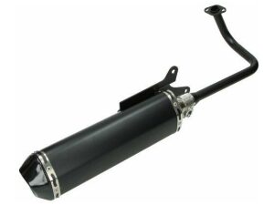 Pepe Parts uitlaat (model akrapovic) chi lx/ nap/ riva1/ vespelini/ vx50agm zwart