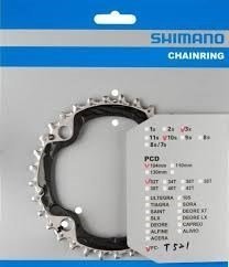 Shimano Kettingblad / ritsel T521 32-tands 4A zw 10/104 Zwart