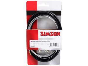 Simson versn kabel uni Gazelle zw ZWART