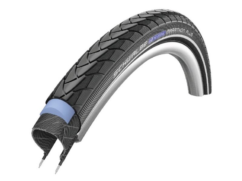 Schwalbe Buitenband racefiets Marathon Plus 700 x 25 Zwart