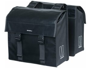 Basil Fietstas dubbel Urban load Black