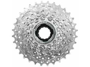 Sunrace freewh 9v 11/32 E-bike Silber / Verchromt