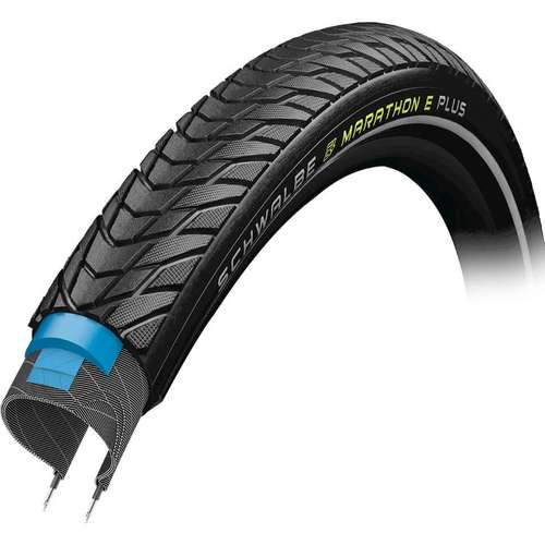 Schwalbe btb Marathon E-Plus 28 x 1.75 zw refl Zwart - Afbeelding 3