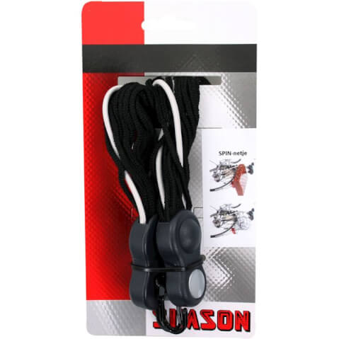 Simson snelbindernet Zwart/Wit - Afbeelding 2