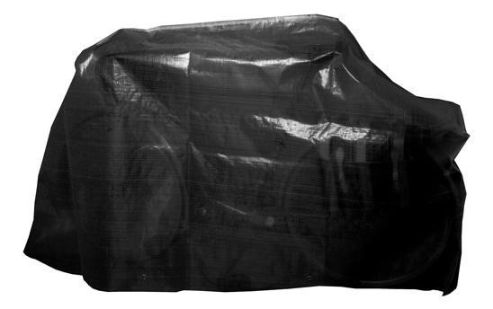 Vk fietsbeschermhoes duo 130x250 zw ZWART