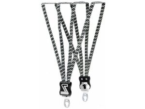 Simson snelbinder lang zw/wt Black/White Mixed