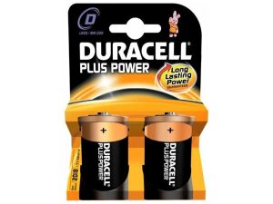 Duracell batt Plus Power LR20 D Zwart