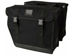 Fastrider dubbele tas canvas 93 Zwart