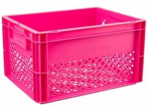 Fastrider fietskrat medium Roze