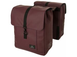 Fastrider Fr jaxx ii dubbele fietstas trend aubergine Paars
