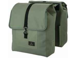 Fastrider Fr jaxx dubbele fietstas trend eucalyptus waterdic Groen