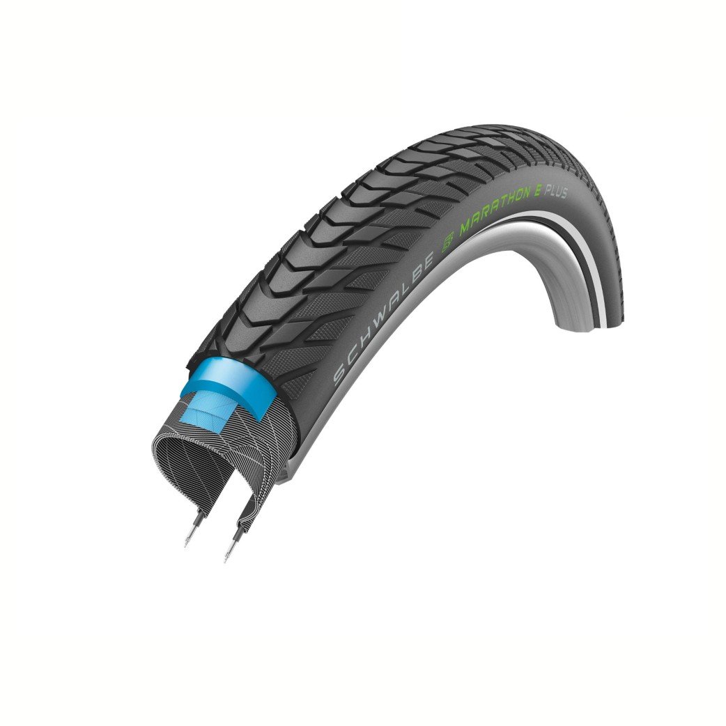 Schwalbe btb Marathon E-Plus 28 x 1.75 zw refl Zwart